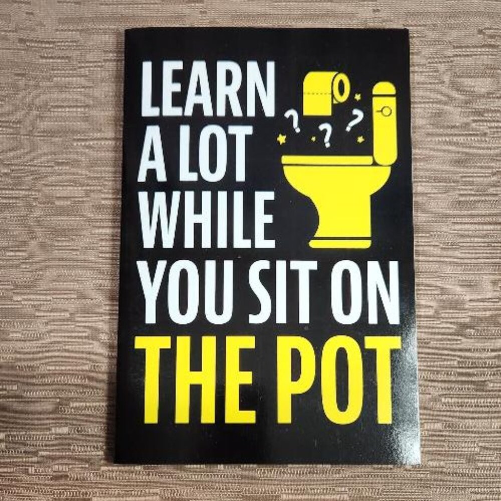 Learn A lot While You Sit On The Pot Book Jack Haynes